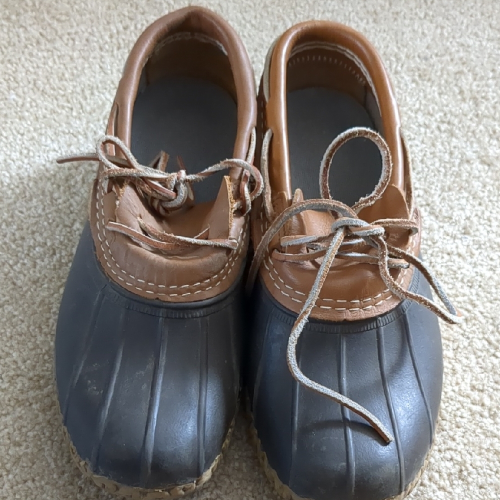 LL Bean Brown Duck Boots